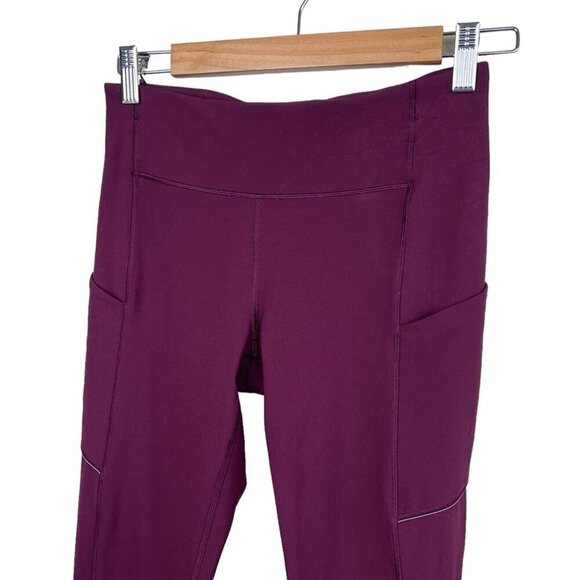 Lululemon Speed Up Tight 31" Garnet 6 Tall Burgundy - Picture 7 of 12